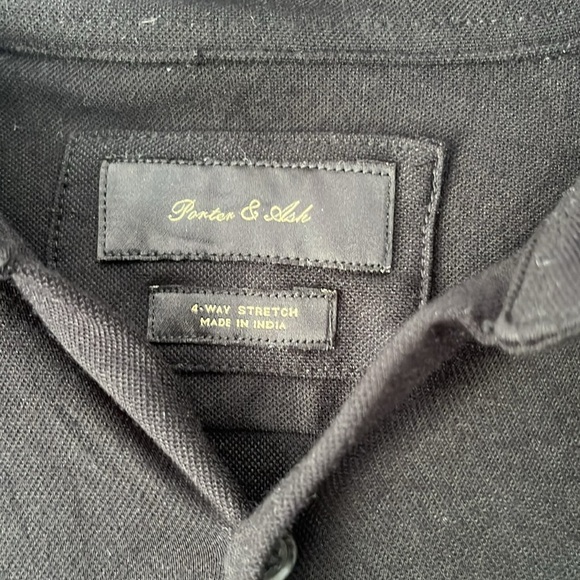 Men’s Black Button-Up Shirt - Picture 2 of 3